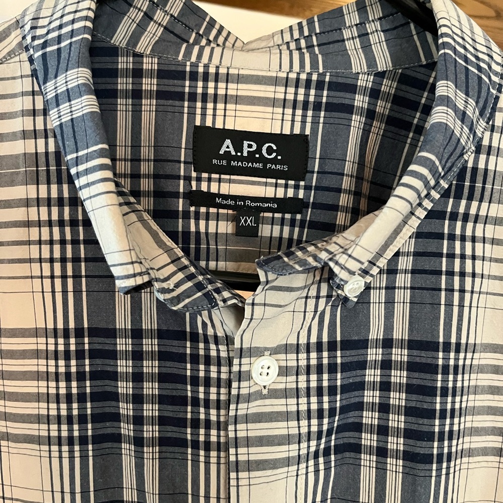 A.P.C. Lightweight Button Down Shirt